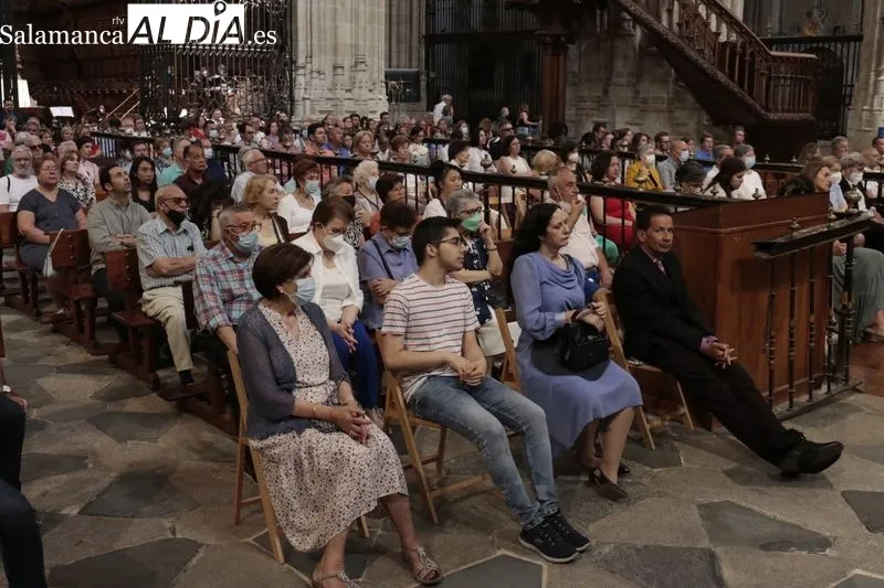 Ceremonia religiosa en honor al patrón de Salamanca
