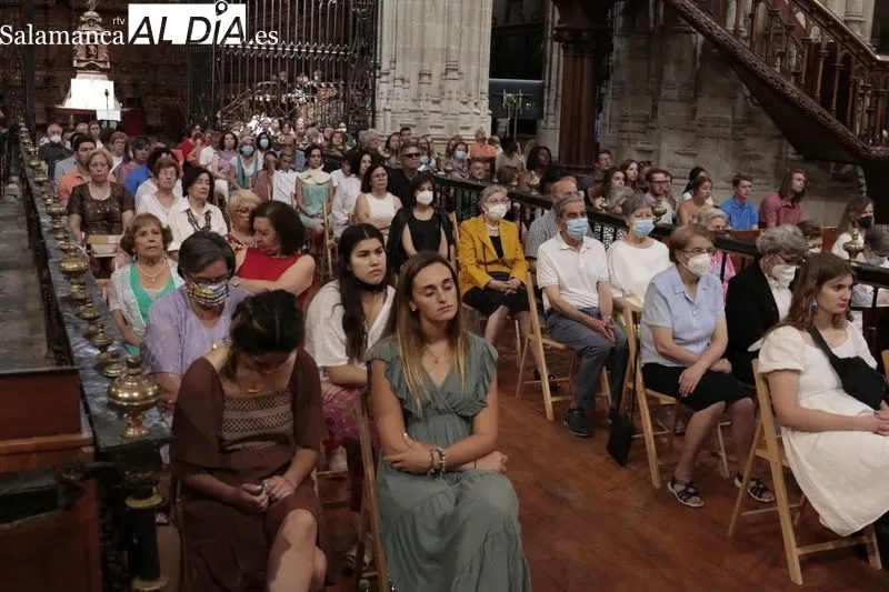 Ceremonia religiosa en honor al patrón de Salamanca