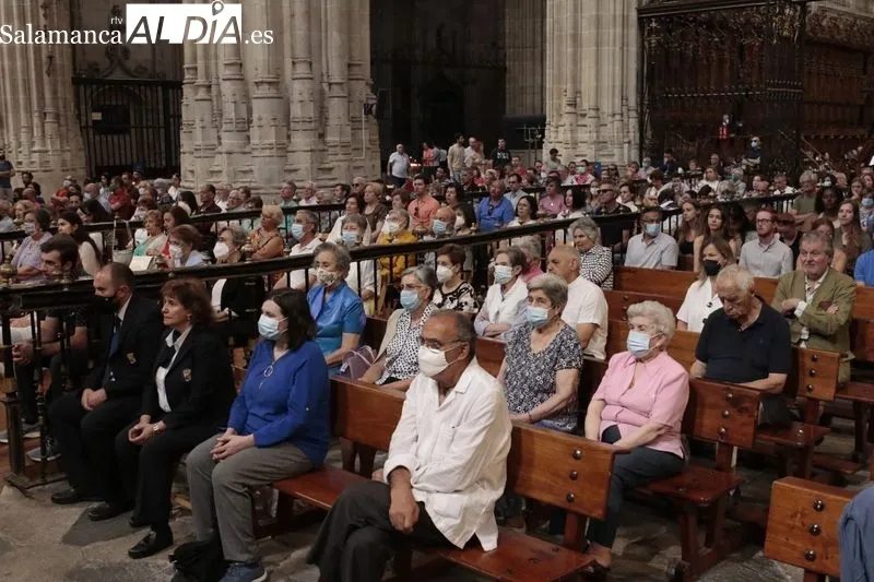 Ceremonia religiosa en honor al patrón de Salamanca