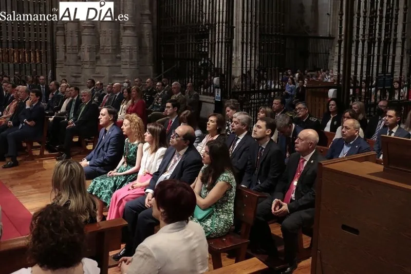 Ceremonia religiosa en honor al patrón de Salamanca