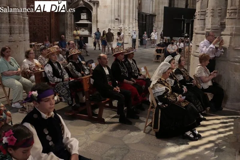 Ceremonia religiosa en honor al patrón de Salamanca