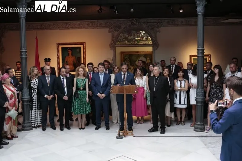 Recepción oficial con motivo de la festividad de San Juan de Sahagún