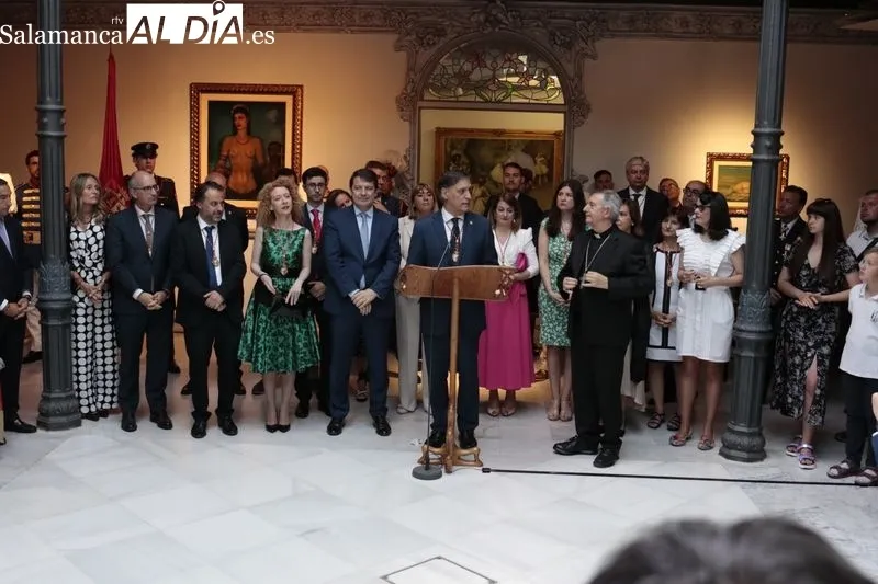 Recepción oficial con motivo de la festividad de San Juan de Sahagún