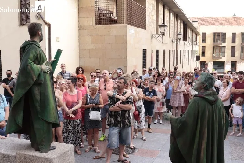 Imágenes de la última función de 'Conversaciones con San Juan de Sahagún'