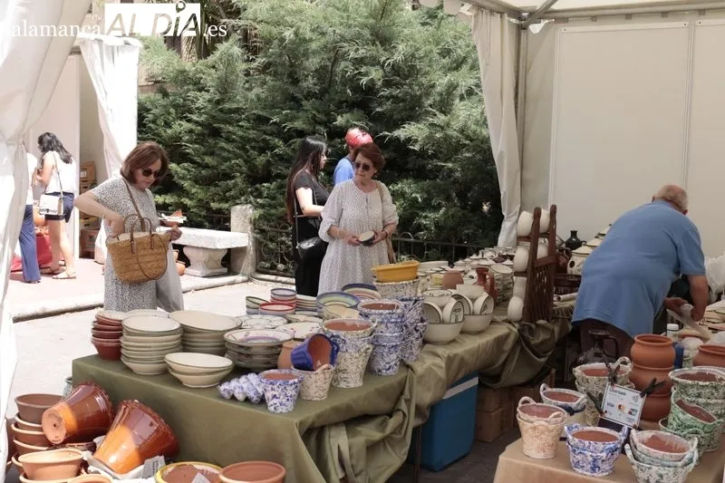 La plaza de Los Bandos es el escenario de la Feria Internacional de Alfarería y Cerámica