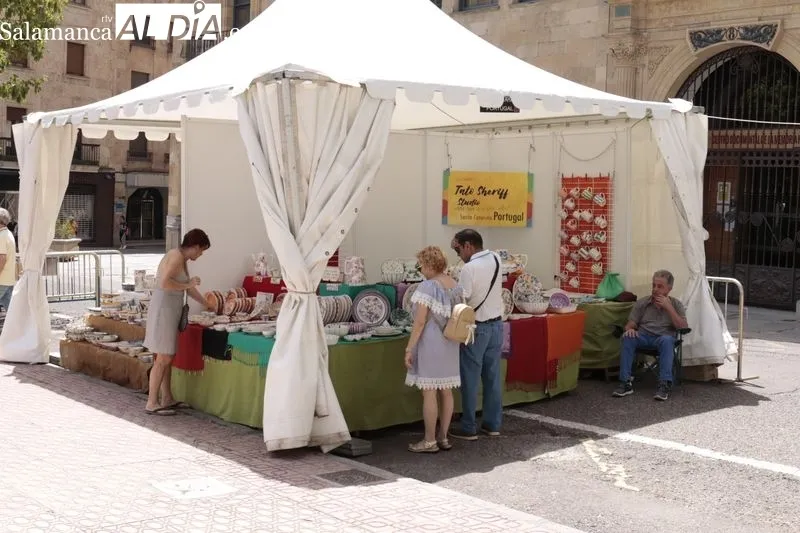 La plaza de Los Bandos es el escenario de la Feria Internacional de Alfarería y Cerámica