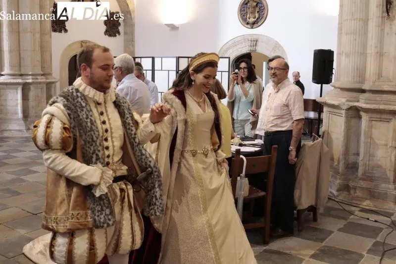 Simulación del Banquete de bodas de Felipe II y María Manuel de Portugal