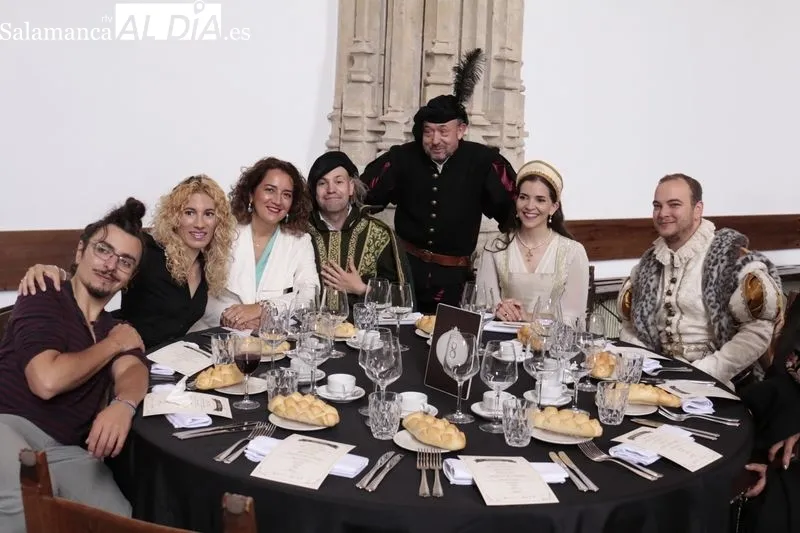Simulación del Banquete de bodas de Felipe II y María Manuel de Portugal