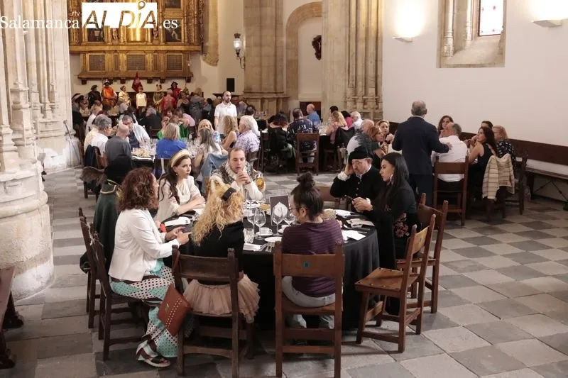 Simulación del Banquete de bodas de Felipe II y María Manuel de Portugal