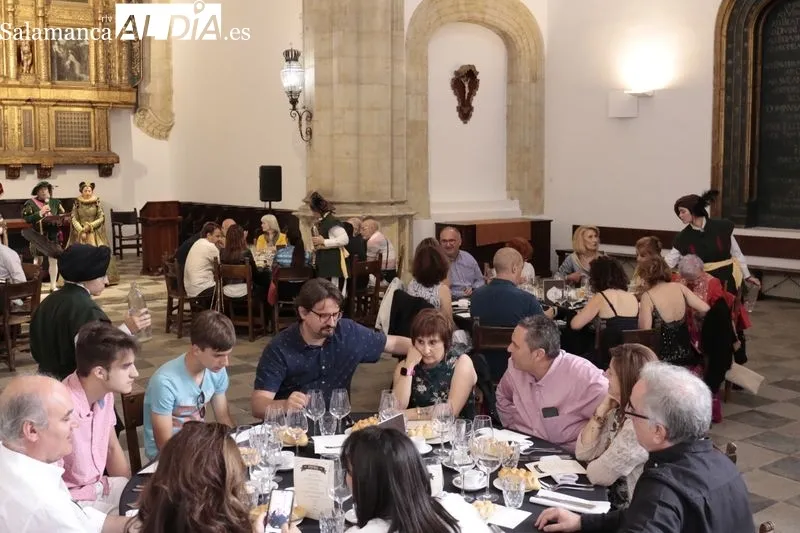 Simulación del Banquete de bodas de Felipe II y María Manuel de Portugal