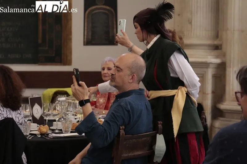 Simulación del Banquete de bodas de Felipe II y María Manuel de Portugal