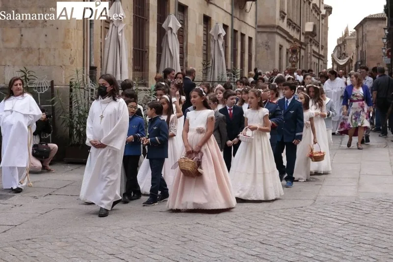 Procesión del Corpus en Salamanca