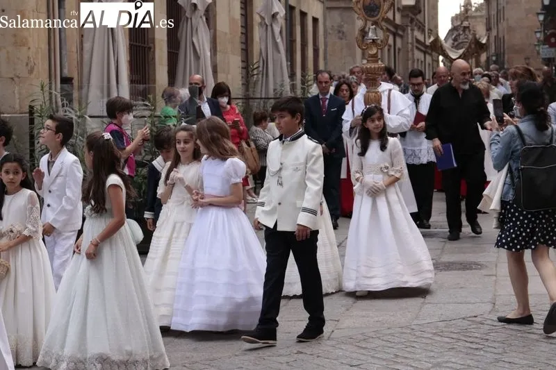 Procesión del Corpus en Salamanca