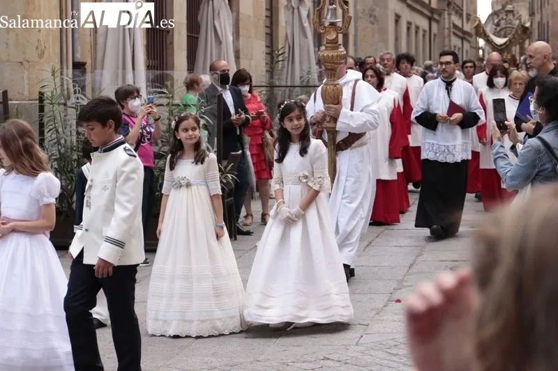 Procesión del Corpus en Salamanca