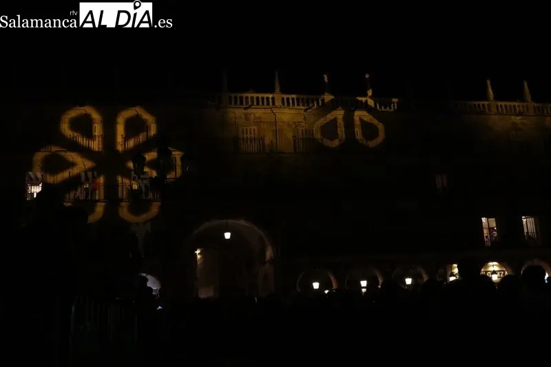 Espectacular recital esta noche en la Plaza Mayor de Salamanca