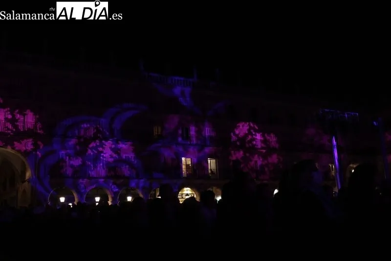 Espectacular recital esta noche en la Plaza Mayor de Salamanca