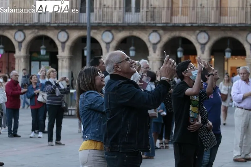 Visita de la Reina Sófia a Salamanca. Foto de David Sañudo