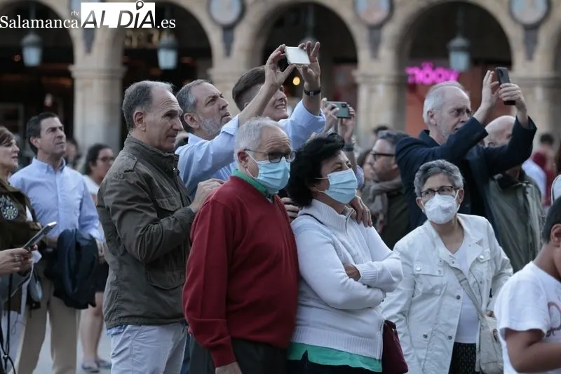 Visita de la Reina Sófia a Salamanca. Foto de David Sañudo