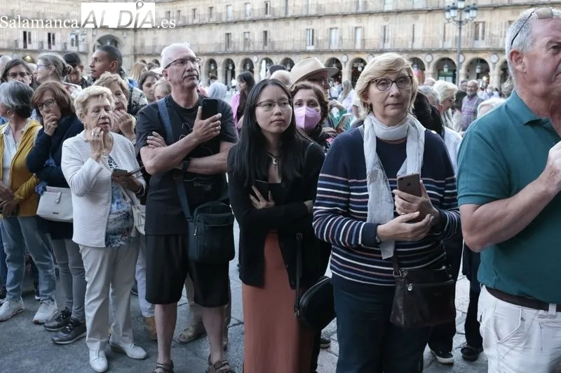 Visita de la Reina Sófia a Salamanca. Foto de David Sañudo