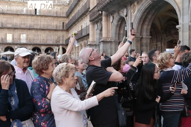 Visita de la Reina Sófia a Salamanca. Foto de David Sañudo