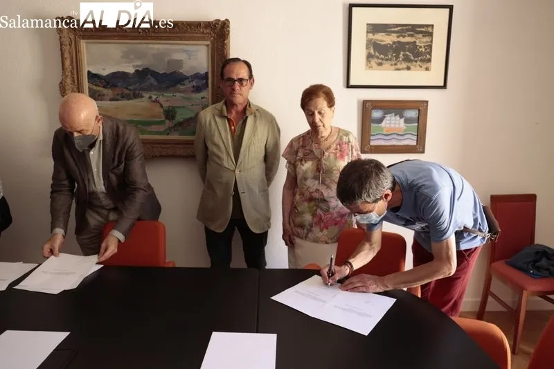 Acto de entrega de las ayudas de la Fundación Agustín Sánchez Manzanera