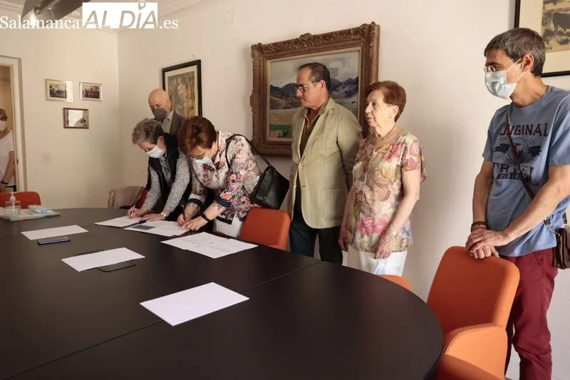 Acto de entrega de las ayudas de la Fundación Agustín Sánchez Manzanera