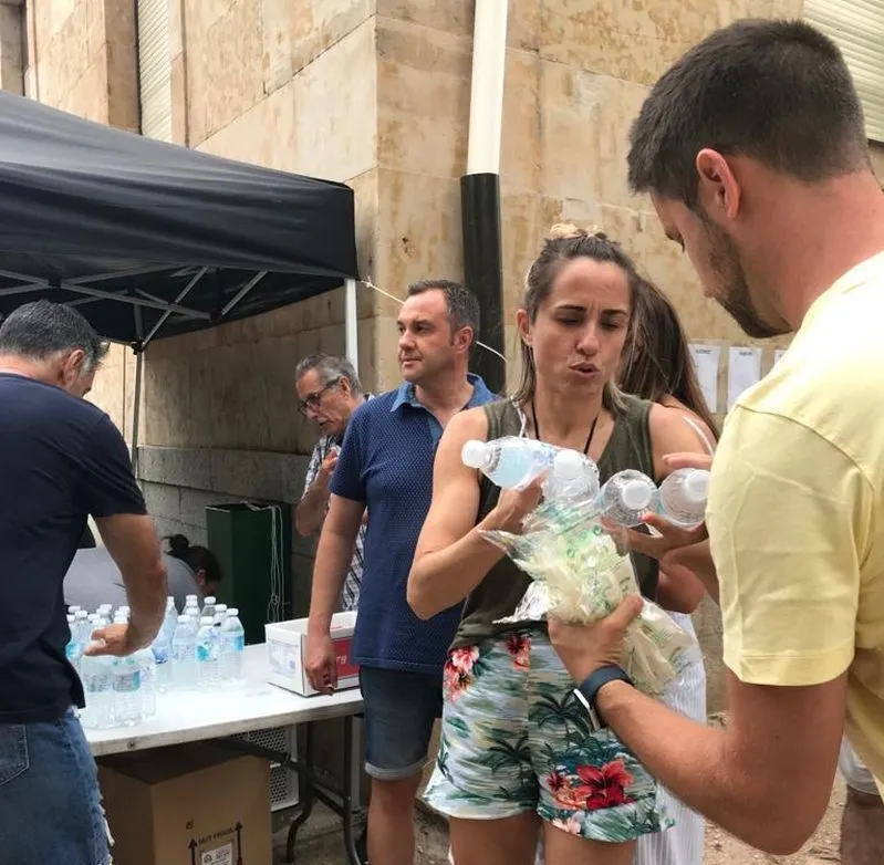 Imágenes de la jornada de convivencia de familias en el colegio San Agustín