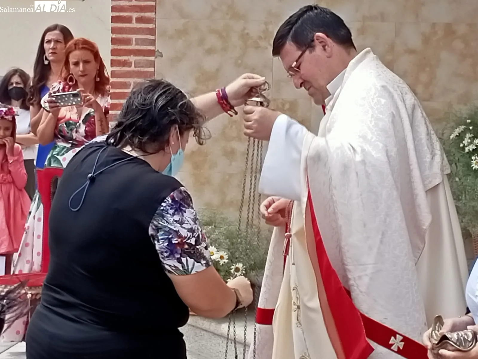 Cantalpino vivía este domingo la vuelta de su procesiòn de Corpus