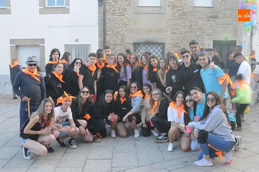 Ambiente en el pregón de fiestas de Navasfrías/ Fotos: Sergio Martín