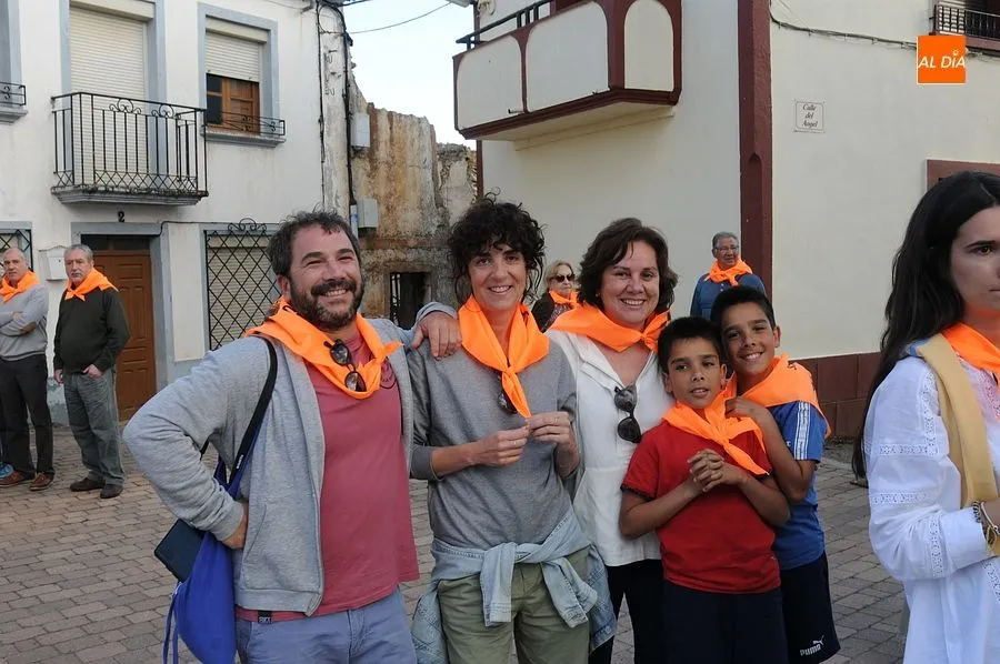 Ambiente en el pregón de fiestas de Navasfrías/ Fotos: Sergio Martín