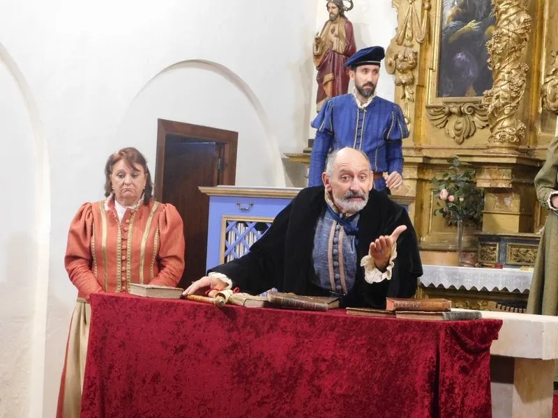 Representación de 'Buscando a Nebrija' en Aldehuela de la Bóveda 