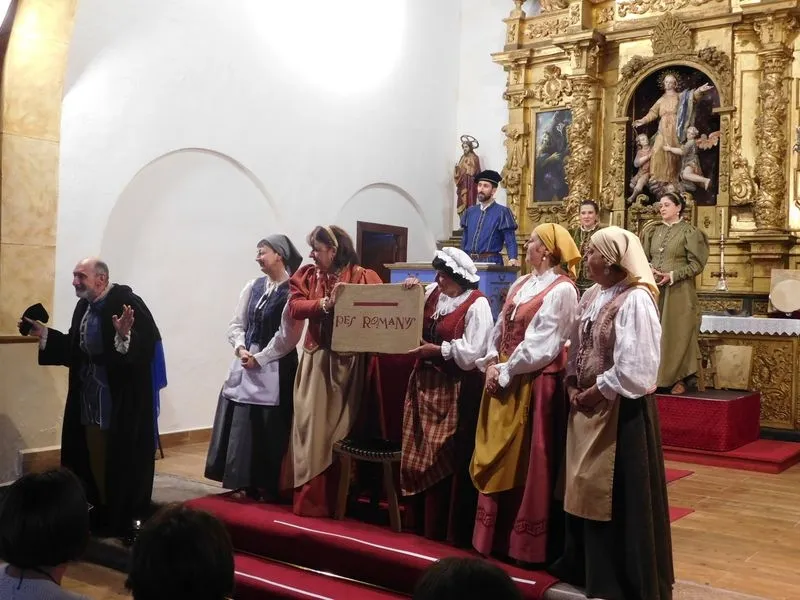 Representación de 'Buscando a Nebrija' en Aldehuela de la Bóveda 