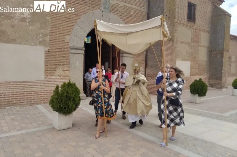 El Campo de Peñaranda ha vivido este domingo la vuelta de su procesión de Corpus 
