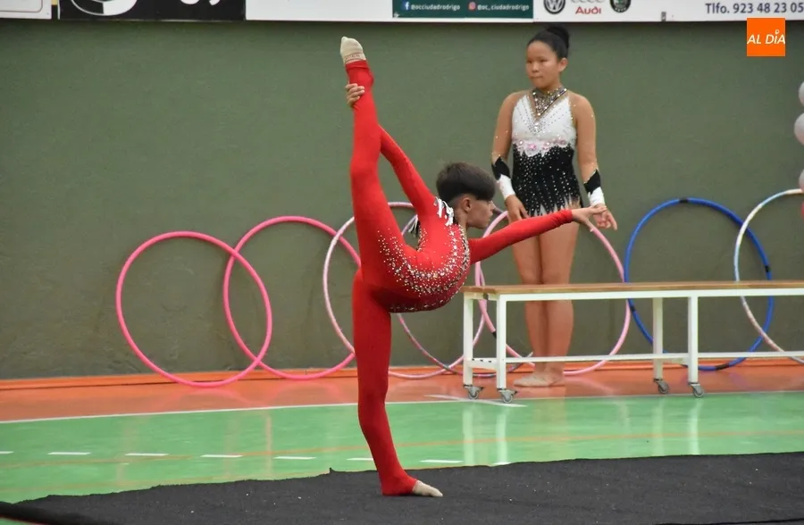 Foto 9 - La Escuela de Gimnasia R&iacute;tmica muestra a sus familias lo aprendido