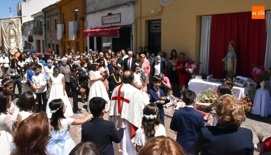 Foto 3 - San Andr&eacute;s recupera la conmemoraci&oacute;n &iacute;ntegra por las calles de la Octava de Corpus
