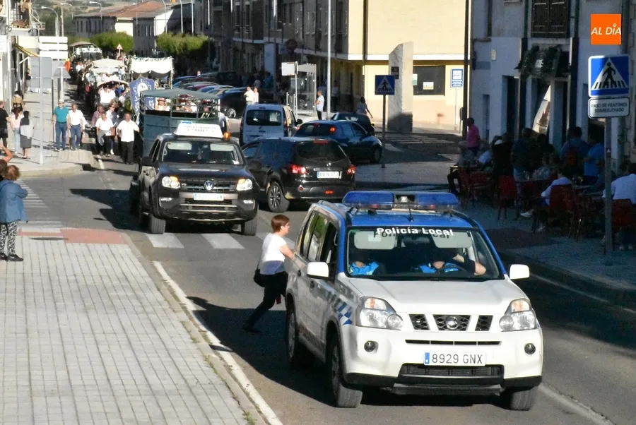 Foto 3 - Los romeros retornan a Mir&oacute;briga tras cuatro d&iacute;as en los que han tenido &ldquo;un poco de todo&rdquo;