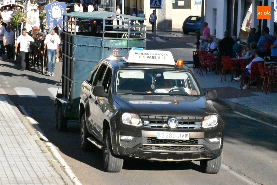 Foto 5 - Los romeros retornan a Mir&oacute;briga tras cuatro d&iacute;as en los que han tenido &ldquo;un poco de todo&rdquo;