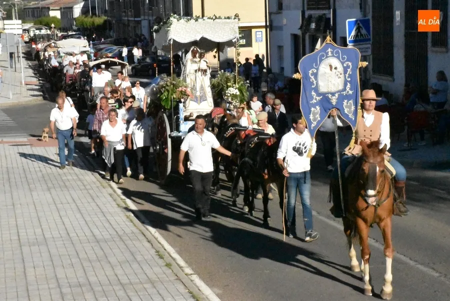 Foto 7 - Los romeros retornan a Mir&oacute;briga tras cuatro d&iacute;as en los que han tenido &ldquo;un poco de todo&rdquo;