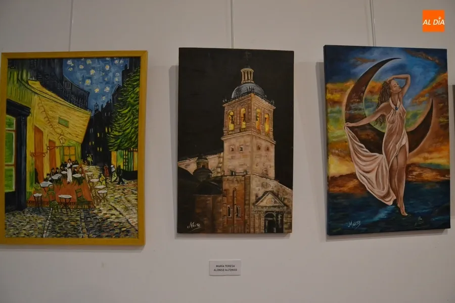 Foto 10 - Expuestos los trabajos de los cerca de una treintena de alumnos del Taller Municipal de Pintura