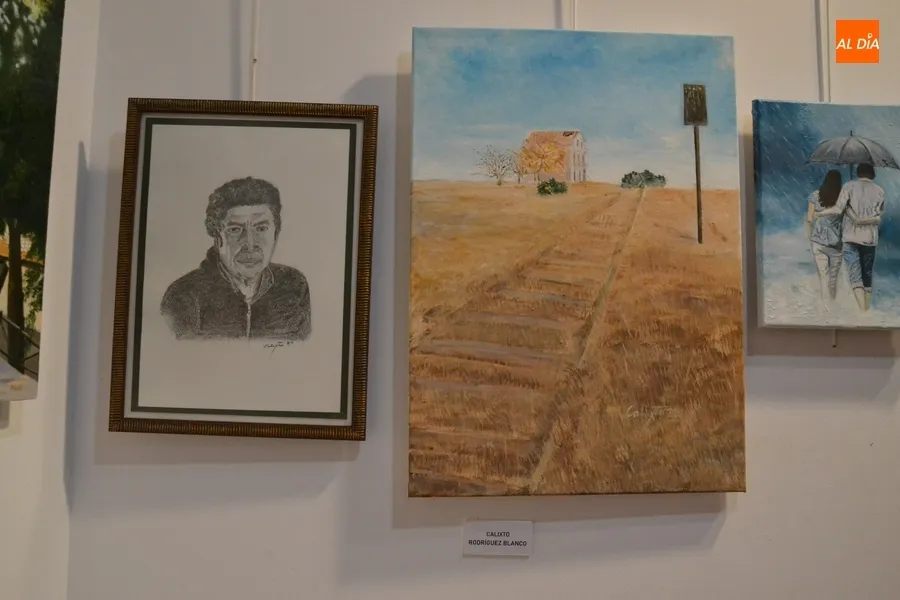 Foto 4 - Expuestos los trabajos de los cerca de una treintena de alumnos del Taller Municipal de Pintura