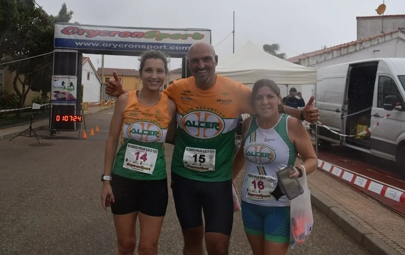 Foto 6 - Sim&oacute;n Mart&iacute;n, Mar&iacute;a G&oacute;mez, Ricardo Adrados y Ruth Vicente triunfan en la 8&ordf; Carrera de Alba de Yeltes
