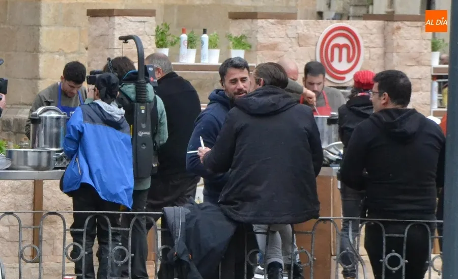 Foto 4 - Un repaso a algunas im&aacute;genes, ya sin &lsquo;censura&rsquo;, de la grabaci&oacute;n de MasterChef