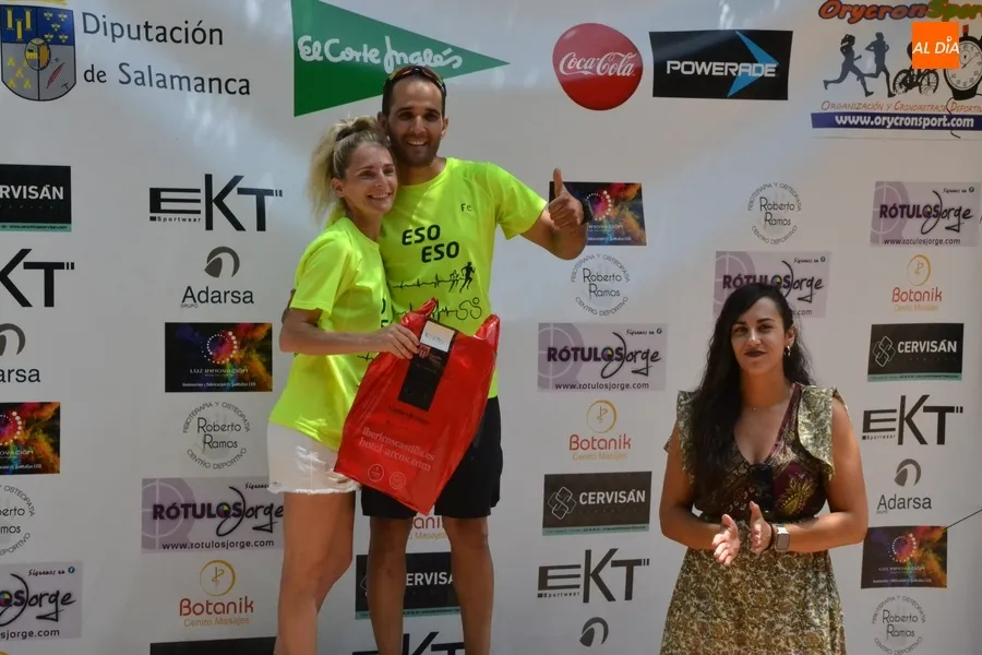 Foto 5 - &Oacute;scar Herrero (dando una exhibici&oacute;n) y la mirobrigense Mar&iacute;a Renilla se llevan el V Duatl&oacute;n Cross