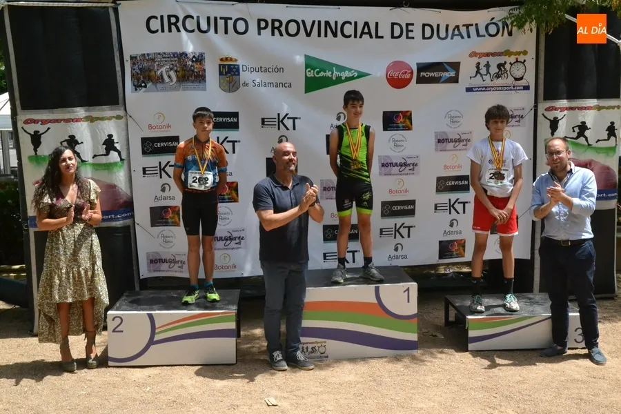 Foto 8 - Correcaminos Carbajosa y Alba de Tormes copan las categor&iacute;as infantiles del Duatl&oacute;n