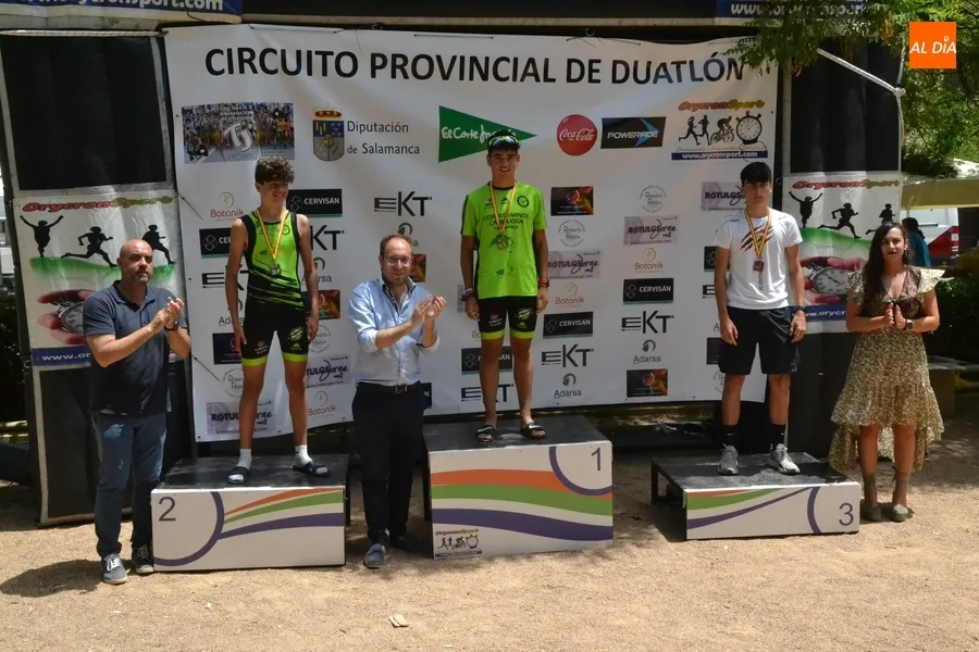 Foto 7 - Correcaminos Carbajosa y Alba de Tormes copan las categor&iacute;as infantiles del Duatl&oacute;n
