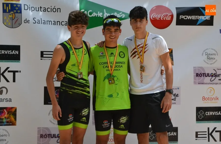 Foto 6 - Correcaminos Carbajosa y Alba de Tormes copan las categor&iacute;as infantiles del Duatl&oacute;n