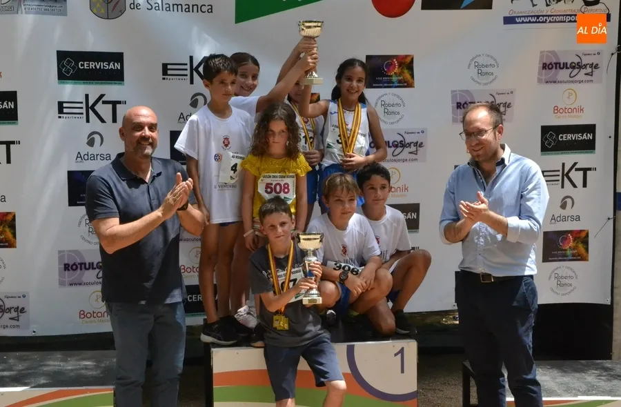 Foto 5 - Correcaminos Carbajosa y Alba de Tormes copan las categor&iacute;as infantiles del Duatl&oacute;n