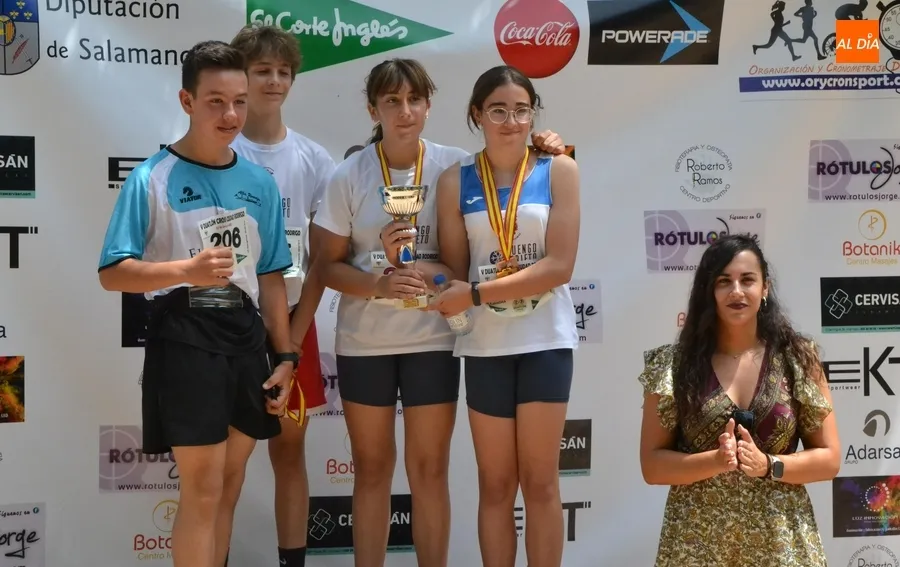 Foto 4 - Correcaminos Carbajosa y Alba de Tormes copan las categor&iacute;as infantiles del Duatl&oacute;n