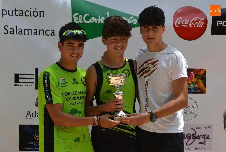 Foto 2 - Correcaminos Carbajosa y Alba de Tormes copan las categor&iacute;as infantiles del Duatl&oacute;n