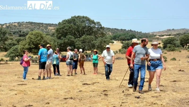 La fiesta campera incluyó el encierro de dos vaquillas por el Monte